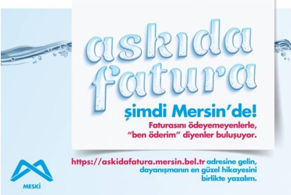 MESKİ’DEN ASKIDA FATURA KAMPANYASI