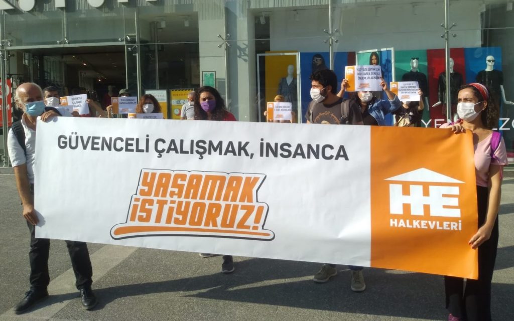 ‘Güvenceli çalışmak insanca yaşamak istiyoruz’