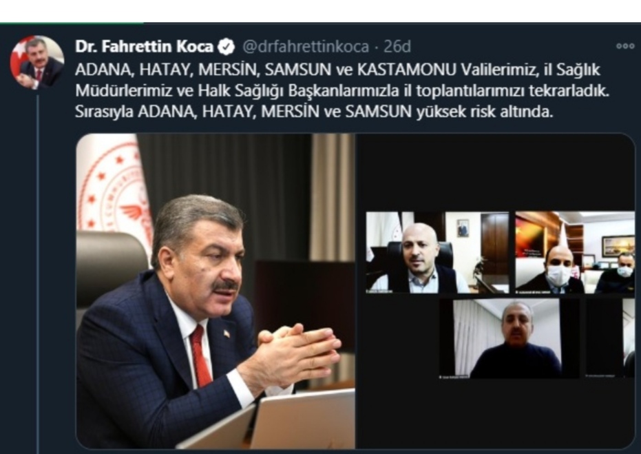 8 ayda en riskli şehirler listesine girdik! 