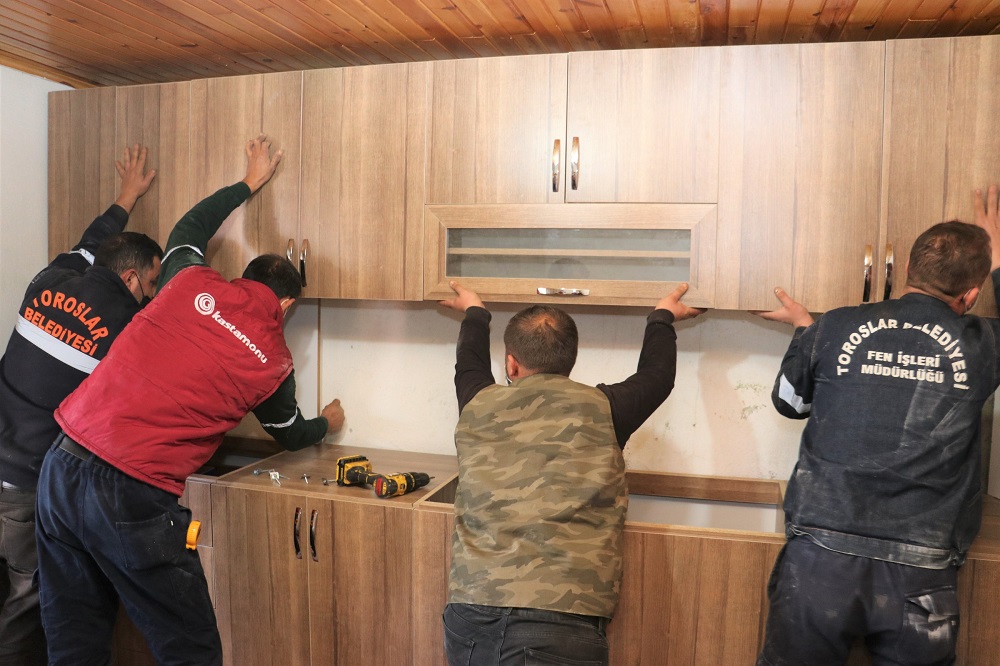 Vatandaş istedi, belediye mutfağı yeniledi