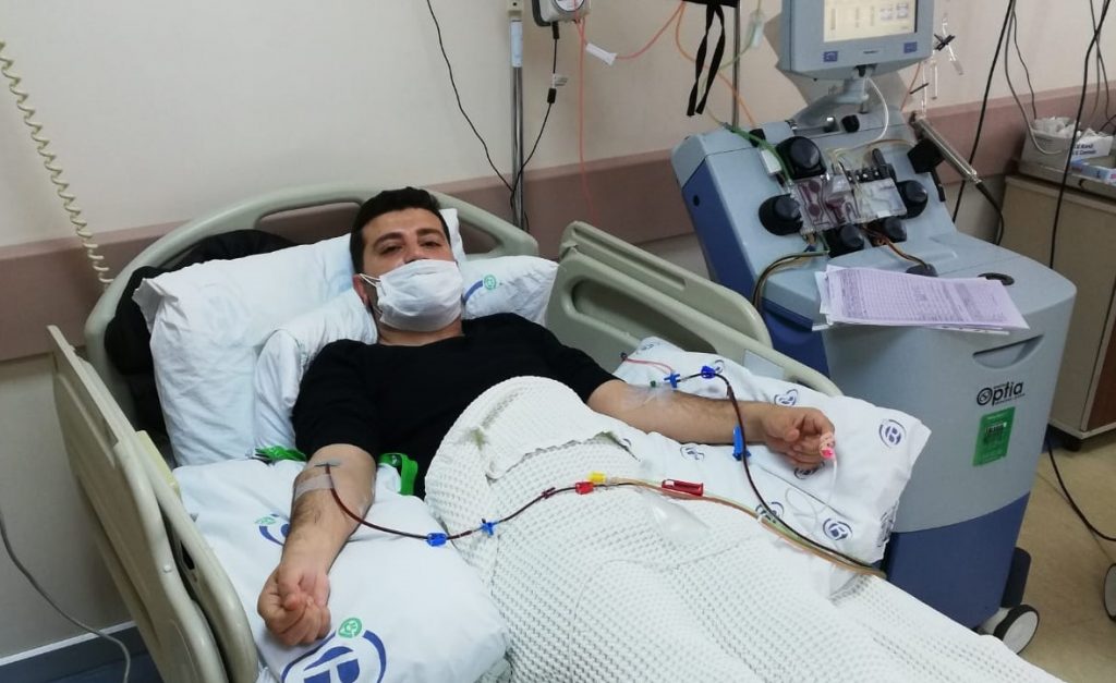 Gazeteci Turan Dal’dan örnek davranış: Canını paylaştı!