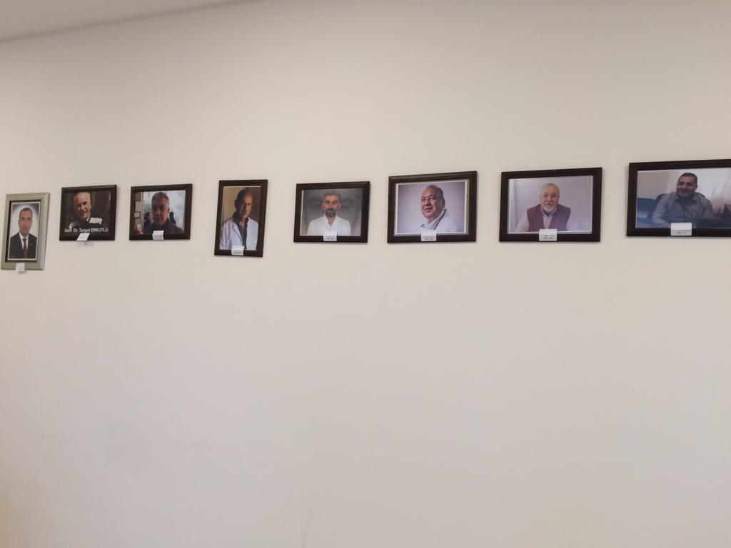 Salgın sürecinde yitirdiğimiz hekimlerin resmidir…