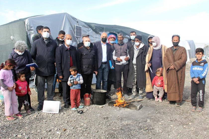 Mültecilerin kaldığı çadır alanında insanlık dramı yaşanıyor