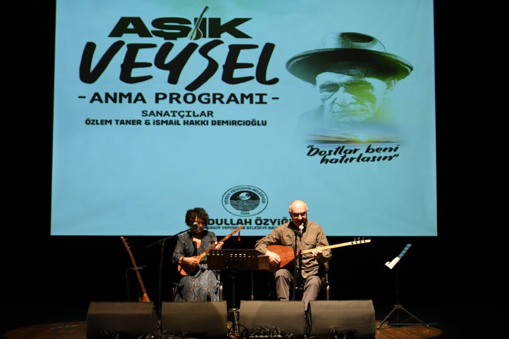 Aşık Veysel Yenişehir’de anıldı