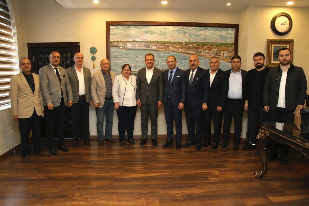 Belediyeden Mersin Uluslararası Lojistik Köy’e destek