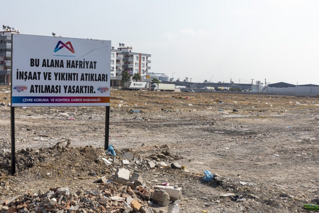 Kaçak hafriyat temizlendi