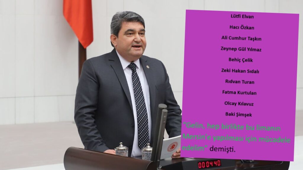 Bu çağrılar karşılıksız kaldı, dev yatırım Mersin’in elinden kaçtı