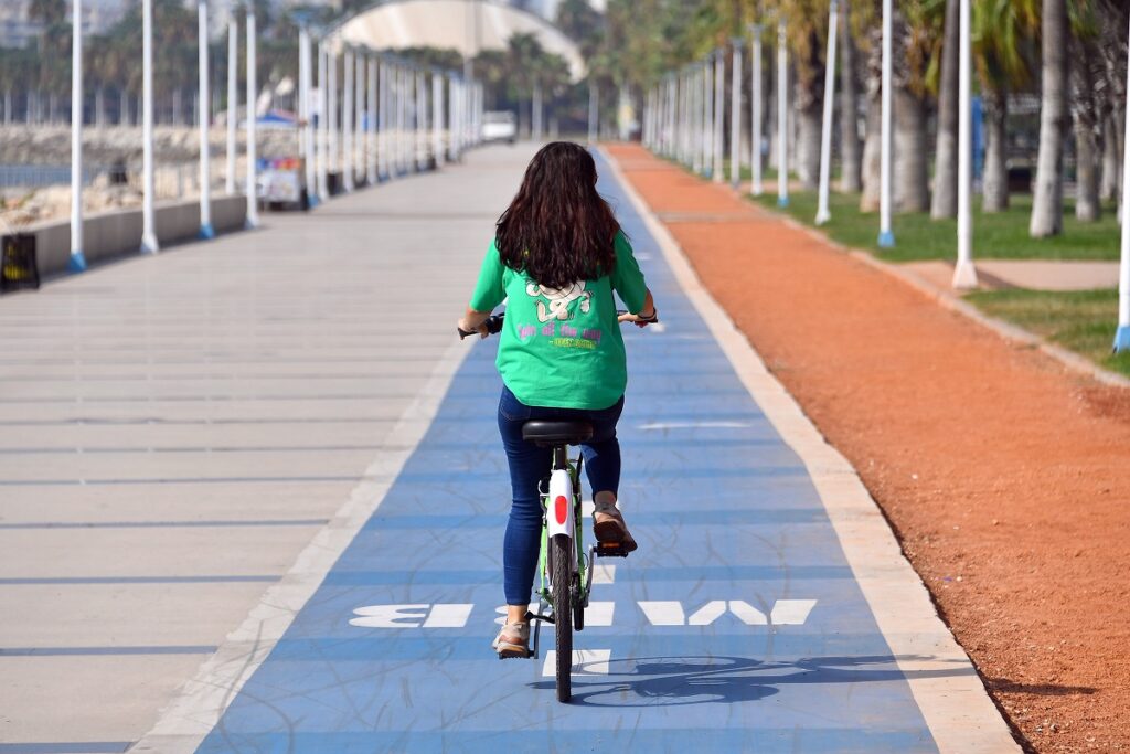 Mersinliler bisikleti sevdi