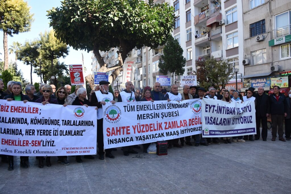 Emekliler enflasyona ezdirildi