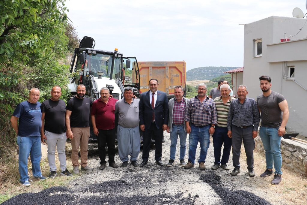 Vatandaşlardan Başkan Yılmaz’a hizmet teşekkürü
