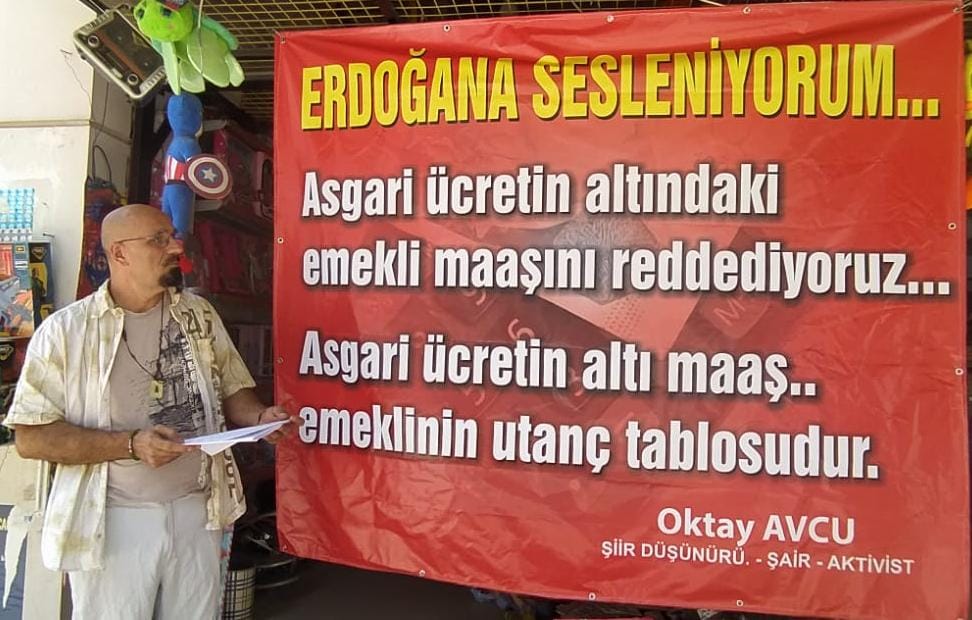 Ev hapsinde tutulan vatandaştan Erdoğan’a emekli maaşı çağrısı