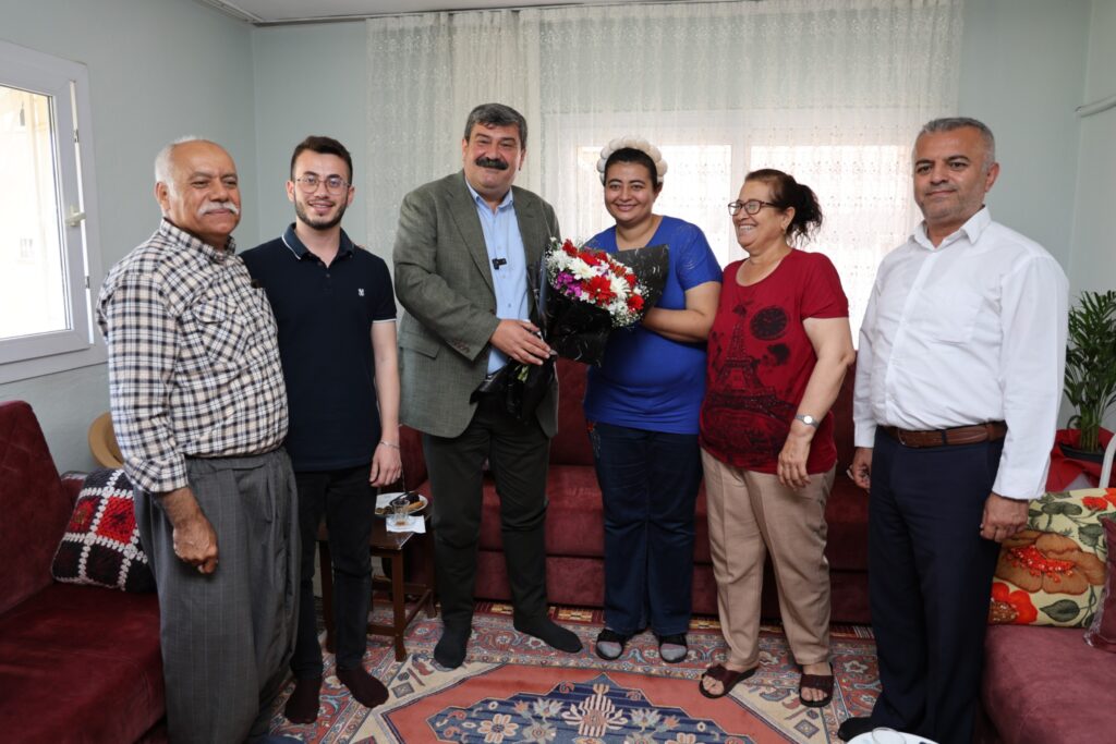 Başkan Yıldız’dan özel birey Kübra’ya iade-i ziyaret