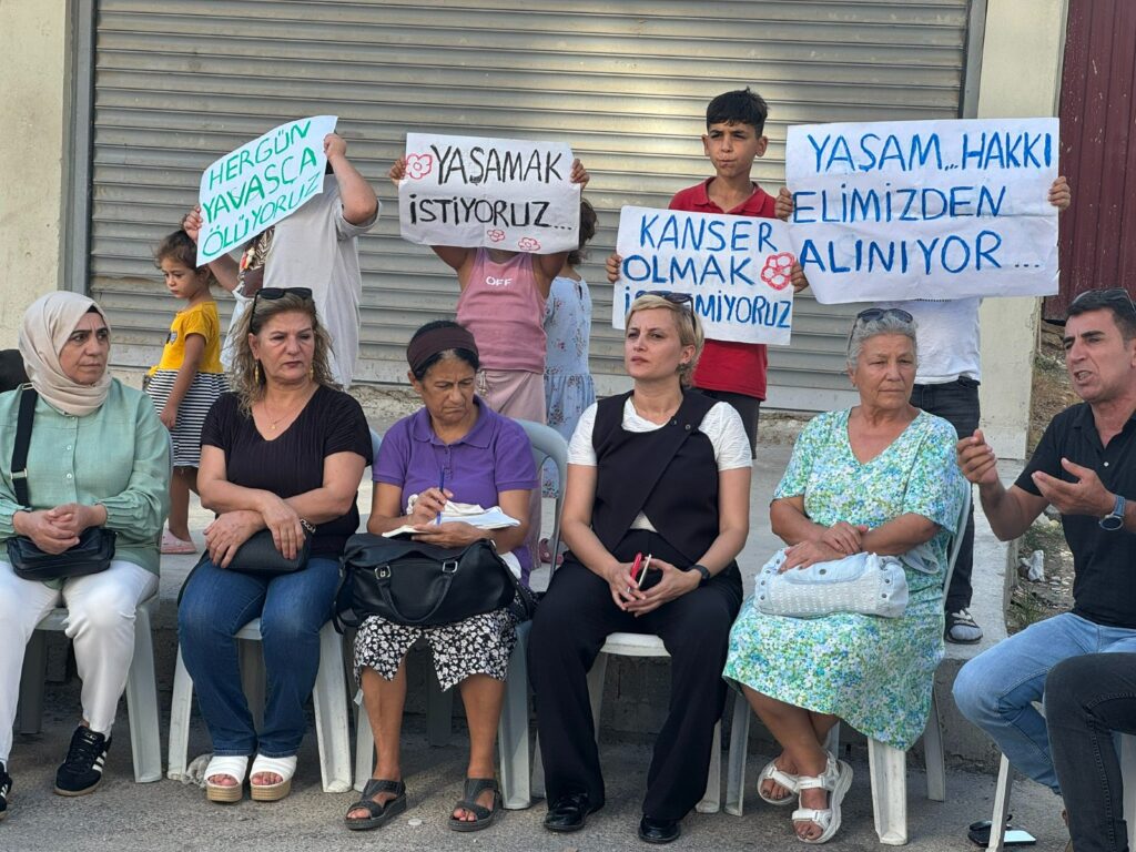 Mahalleli isyanda: Nefes almak istiyoruz