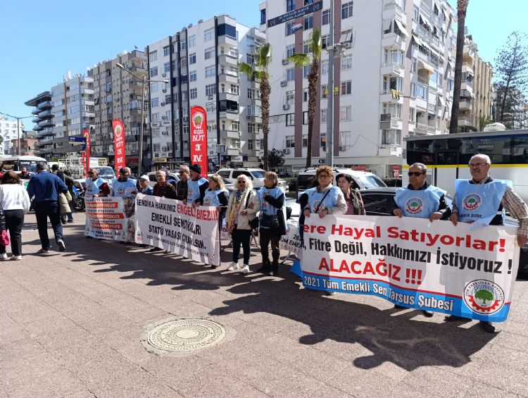 “Sadaka, fitre değil, hakkımızı istiyoruz”