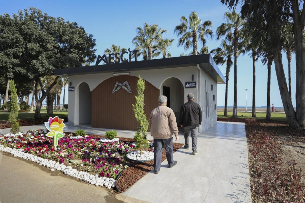 Mersin Büyükşehir Belediyesi, Kültür Park’ta mescit yaptı