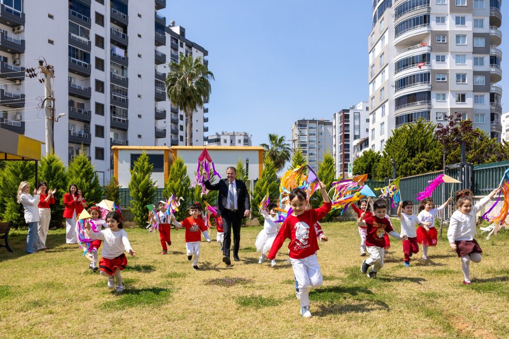 Mezitli’de renkli görüntüler