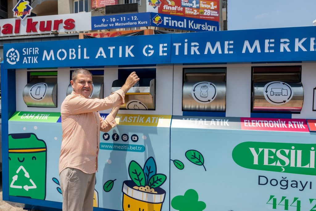 Mezitli’de geri dönüşüm seferberliği