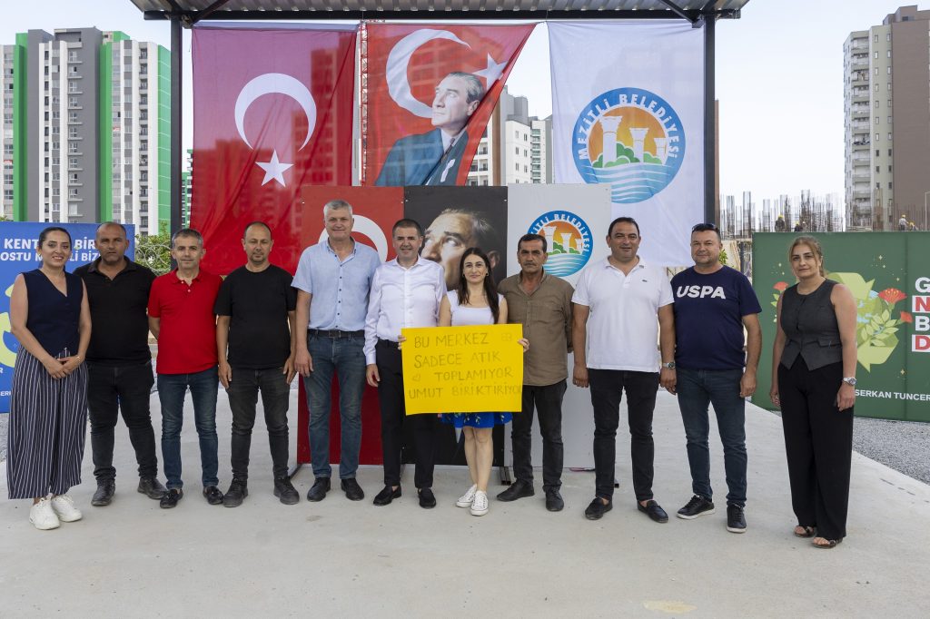 Mezitli’de geri dönüşüme büyük katkı: Atık getirme merkezi açıldı