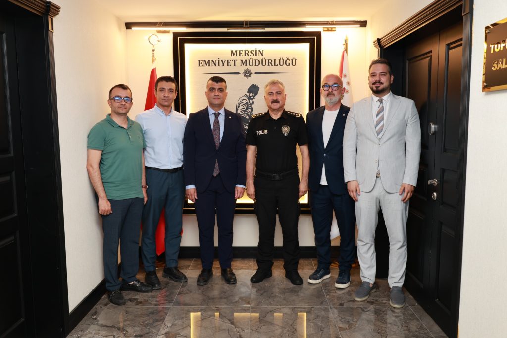 BARO BAŞKANI ÖZDEMİR’DEN, MERSİN İL EMNİYET MÜDÜRÜ AKTAŞ’A ZİYARET