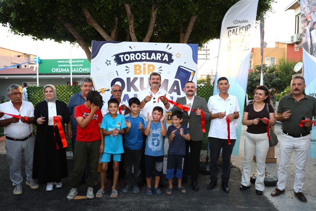 Toroslar’ın 7. okuma salonu açıldı