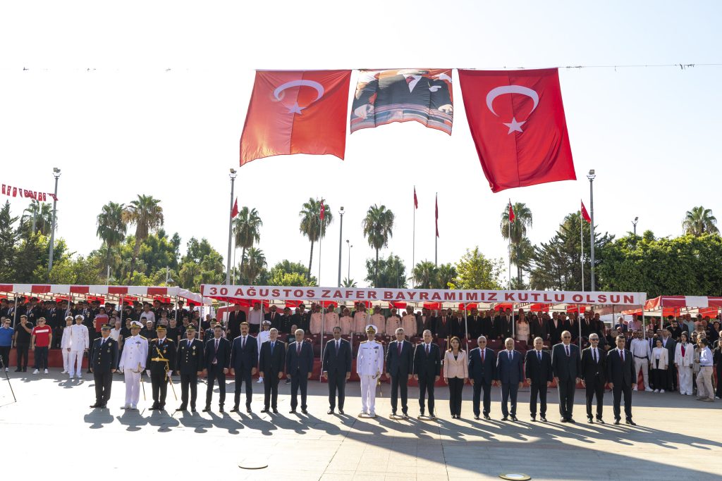 Mersin’de 30 Ağustos kutlaması